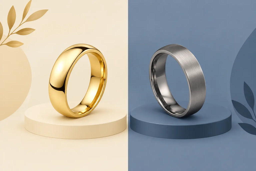 Gold Plated Versus Titanium Jewelry Compared