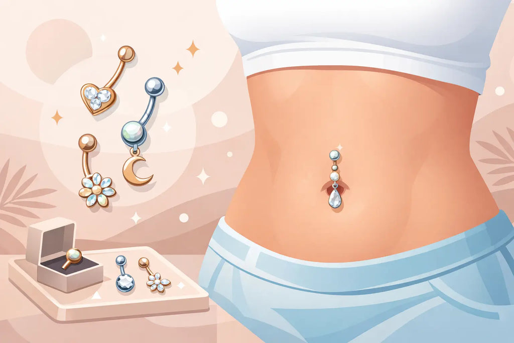 Best Jewelry for Belly Piercings