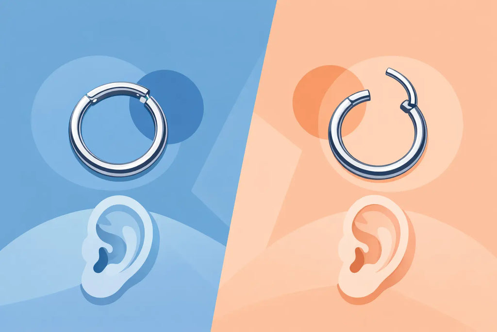 Clicker Versus Hinged Segment Rings: Which Fits?