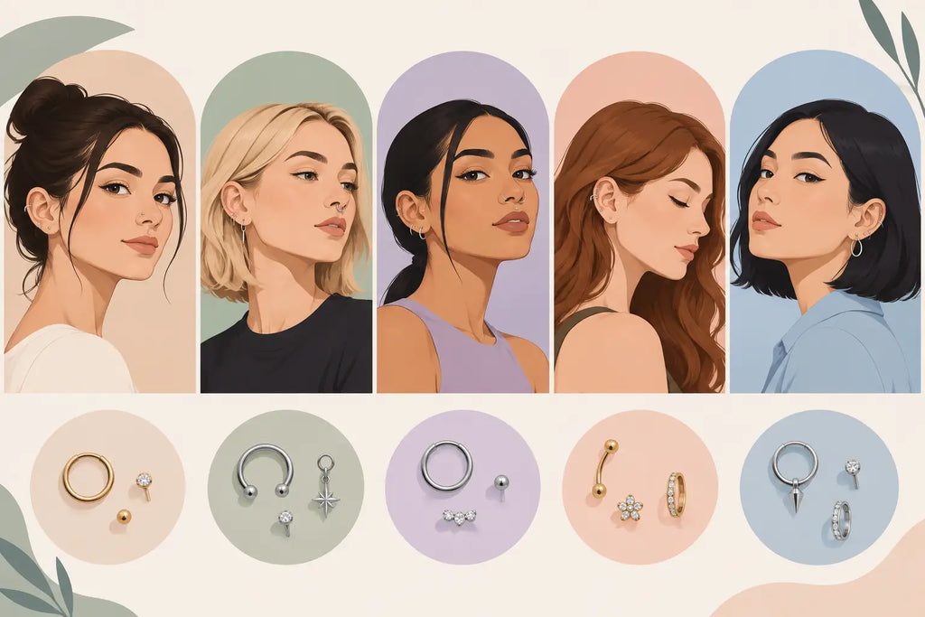 Piercing Style Examples for Every Jewelry Mood