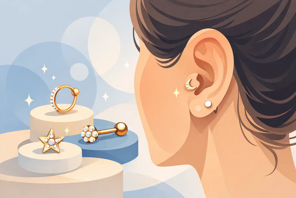 Best Jewelry for Tragus Piercing Picks