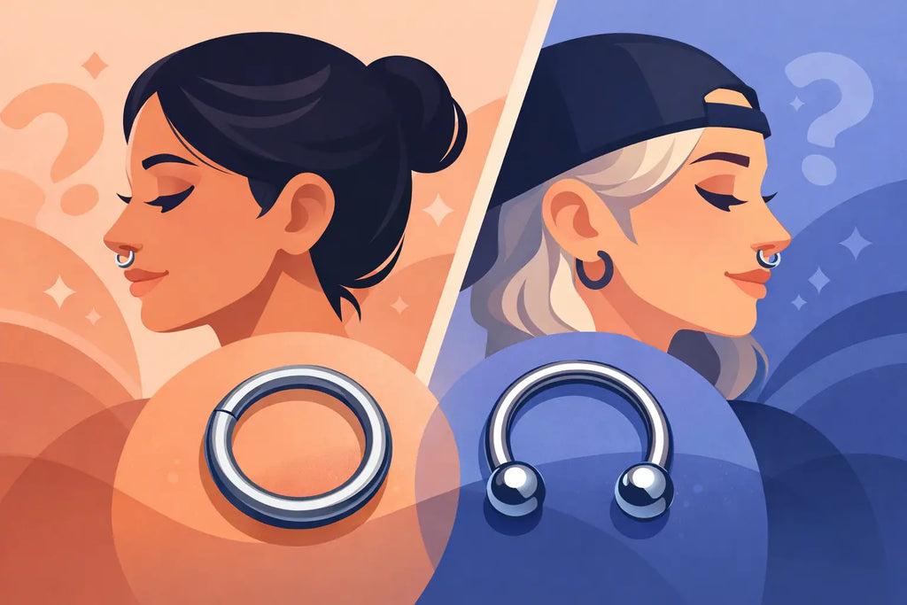 Septum Ring vs Horseshoe: Which Style Fits You?