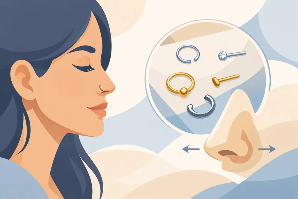 How to Choose Nose Rings That Fit Right