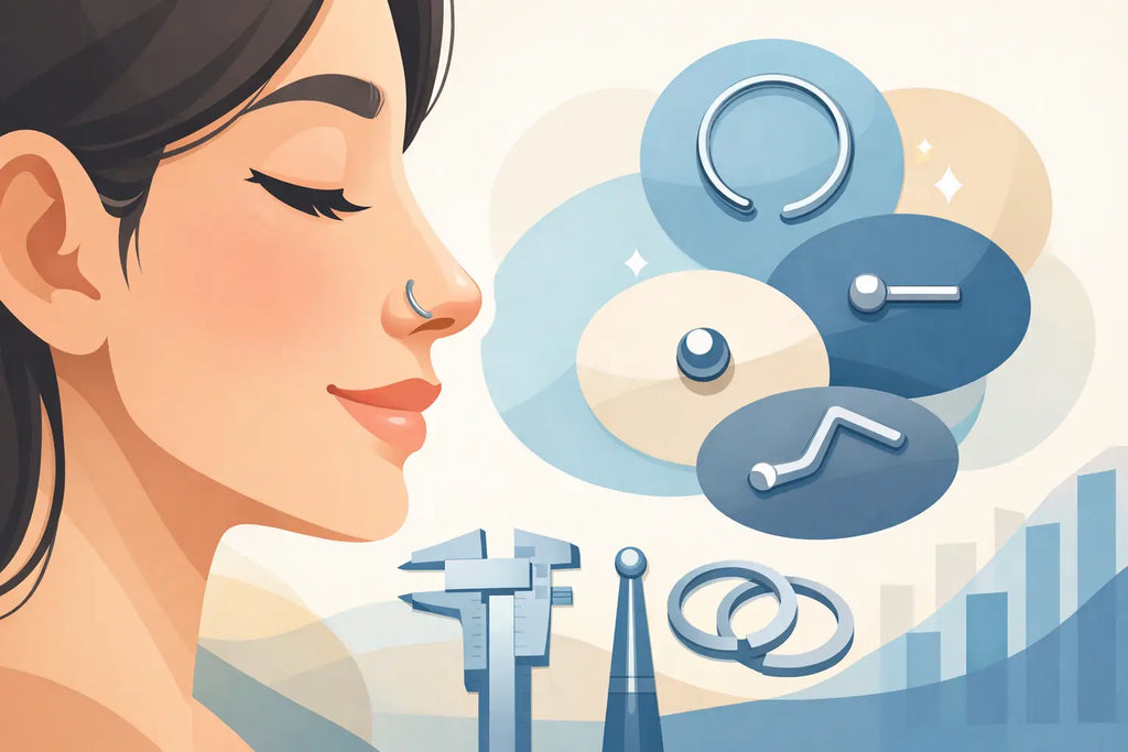 What Gauge Is a Nose Ring? Size Guide