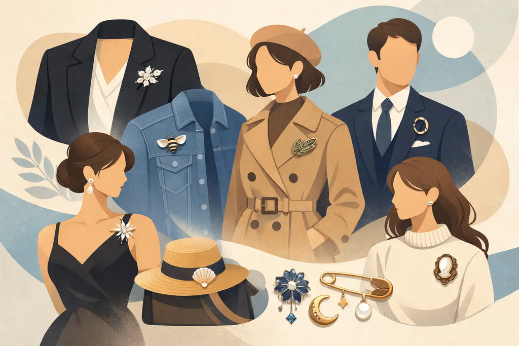 12 Brooch Pin Outfit Ideas for Every Look