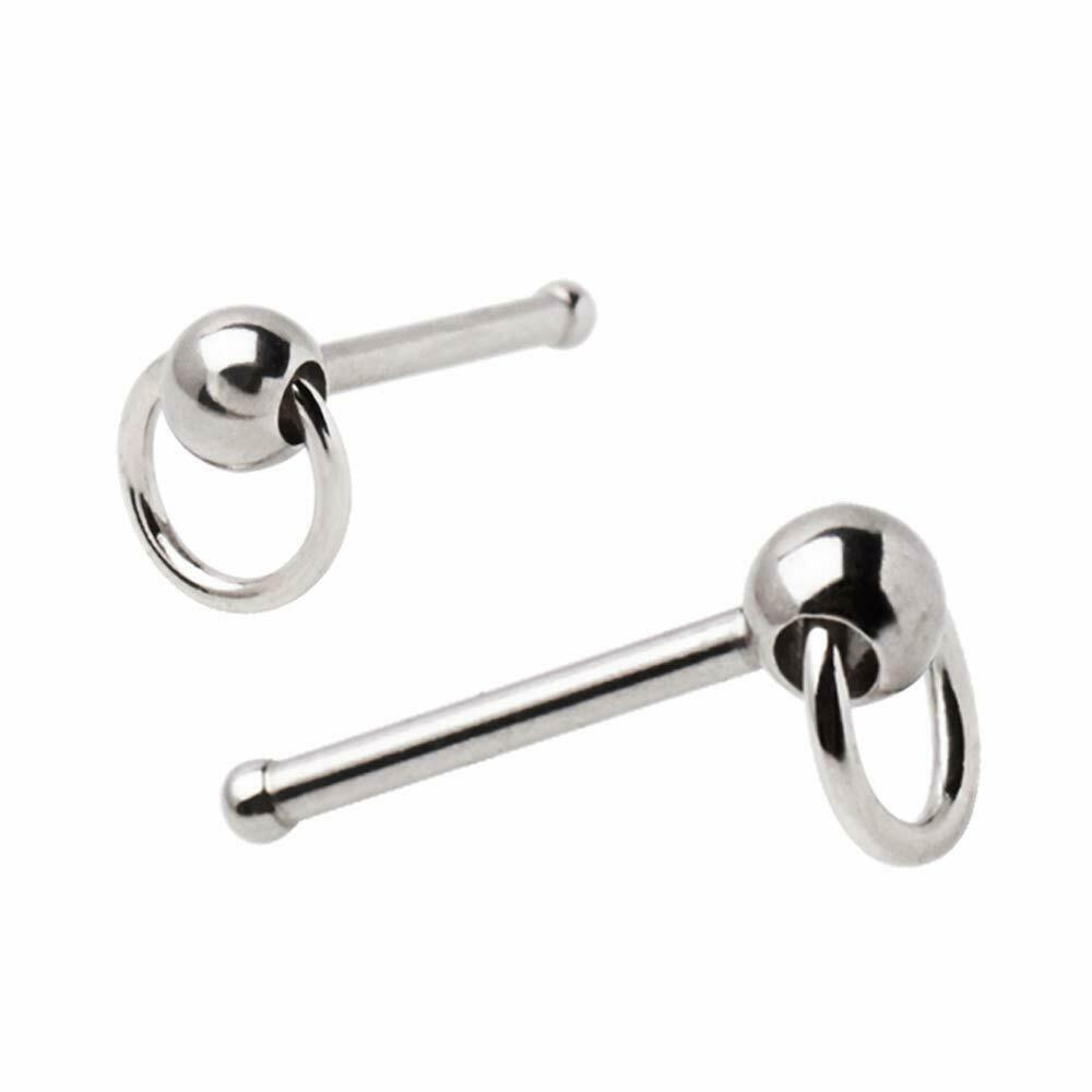 Body Accentz 316L Stainless Steel Slave Ring Stud Nose Ring Nose ring
