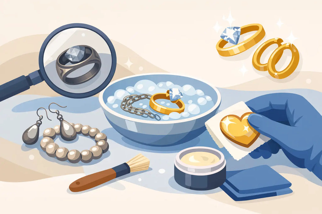 How to Polish Tarnished Jewelry at Home