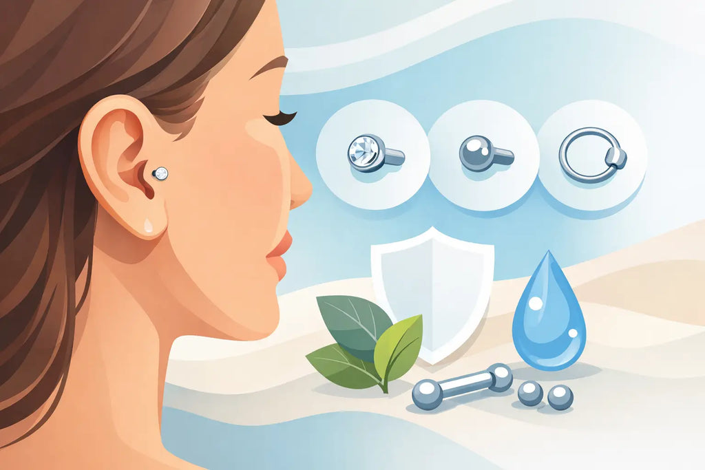How to Choose Hypoallergenic Tragus Earrings