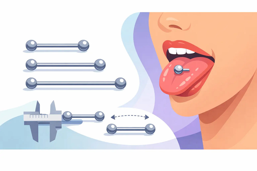 Tongue Ring Bar Length Guide for Better Fit
