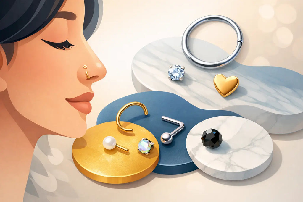 Best Nose Jewelry Materials to Choose