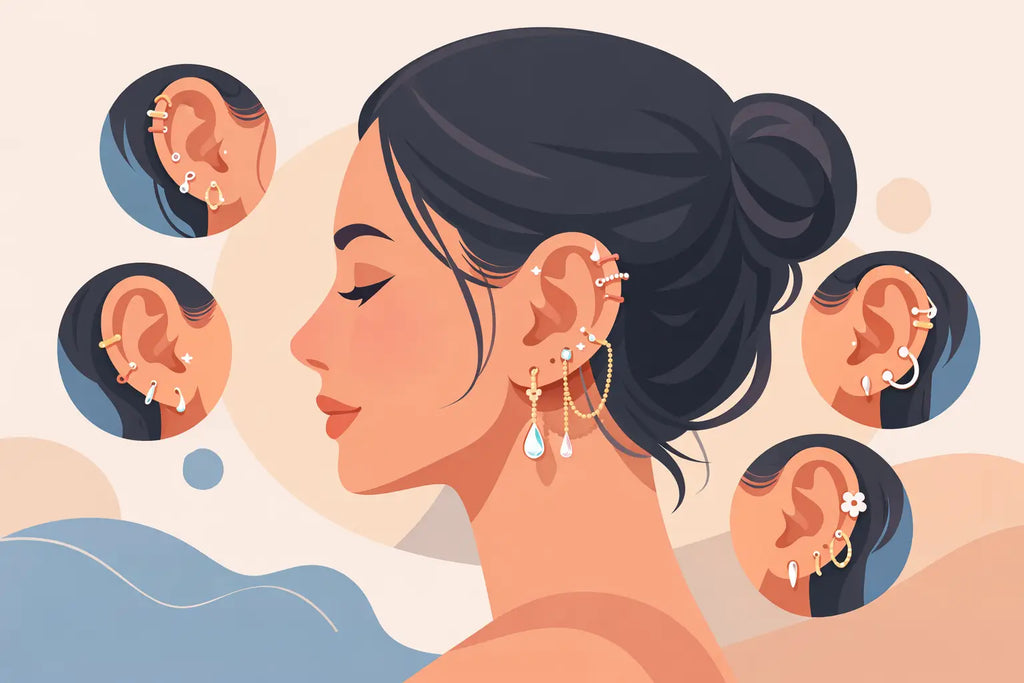 12 Ear Curation Jewelry Examples to Try