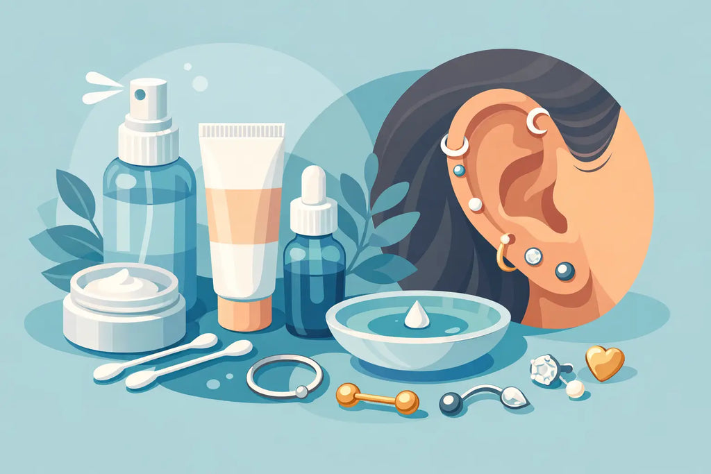 Piercing Aftercare Product Guide for New Jewelry