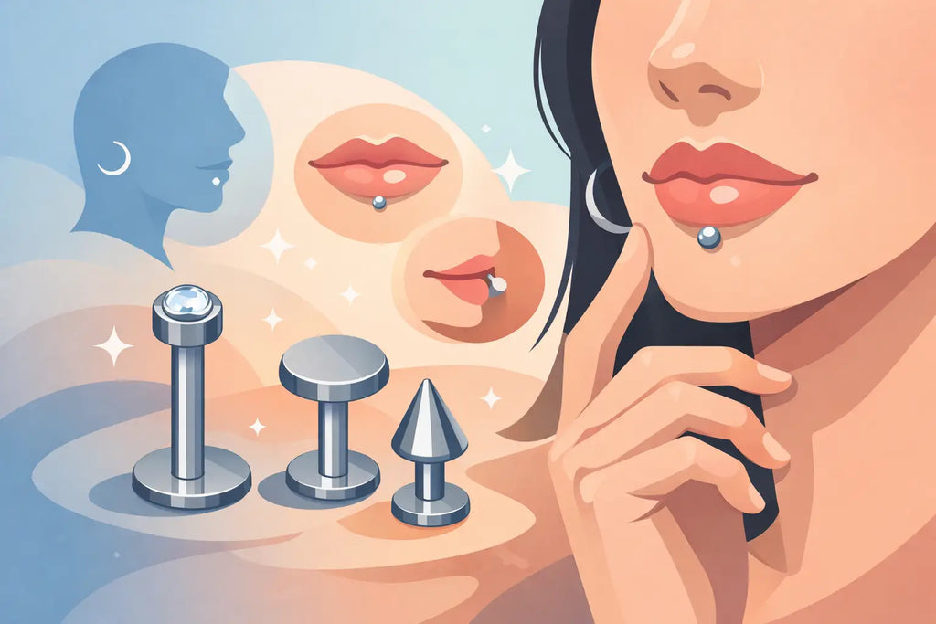 How to Wear Labret Jewelry the Right Way