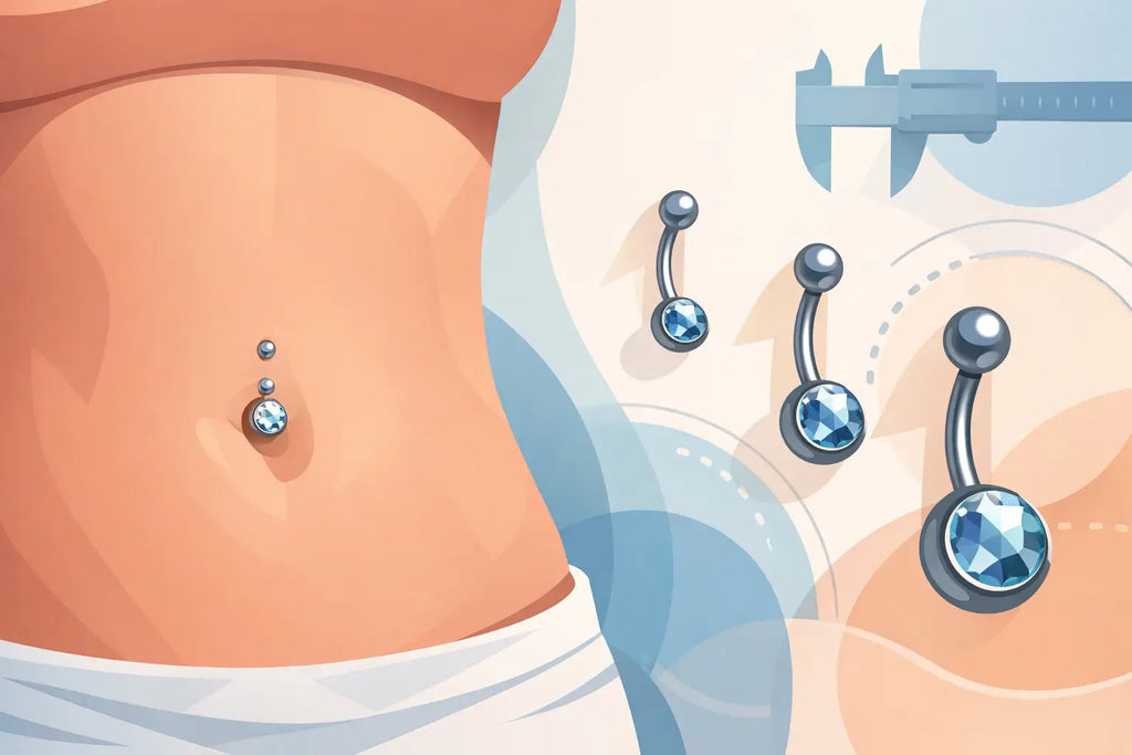 Belly Button Ring Sizes Explained Clearly