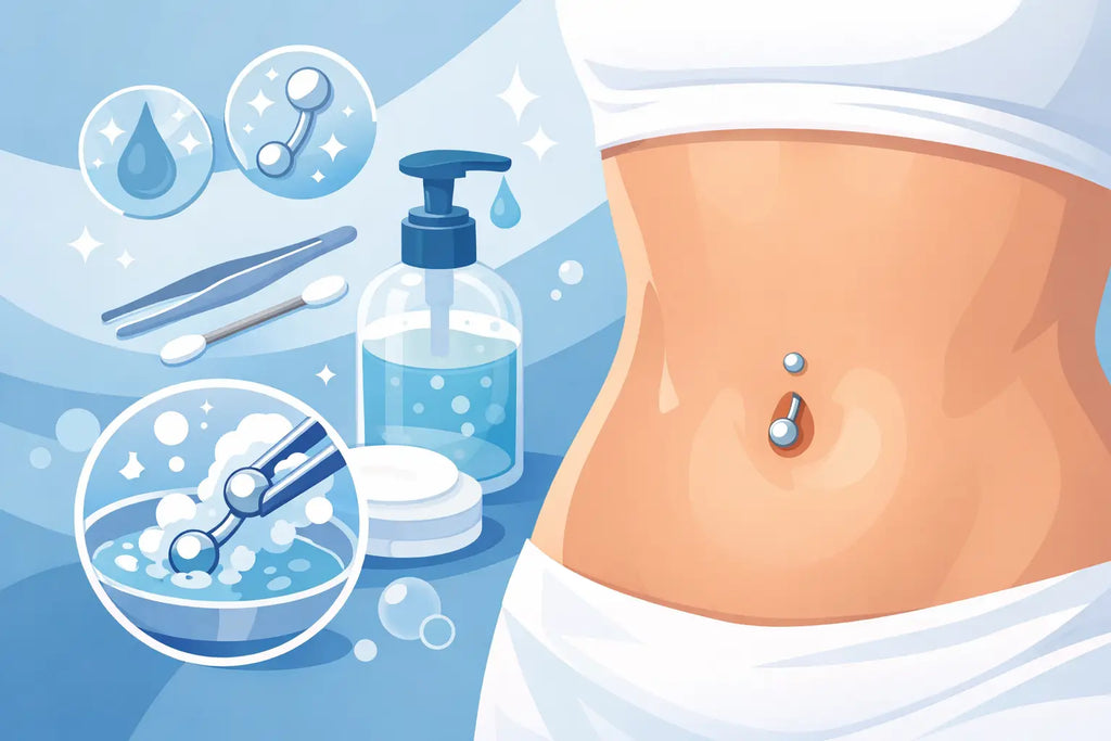 How to Clean Belly Rings the Right Way