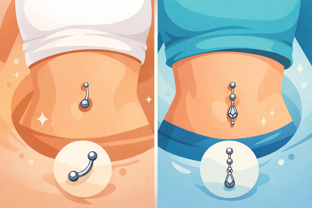 Navel Ring vs Belly Ring - What’s the Difference?