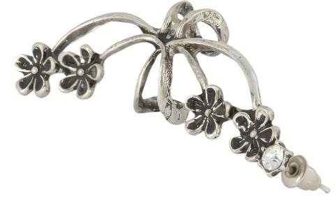 Floral Wrap Earring & Ear Cuff 52mm long x 18mm wide x 8mm inner diameter