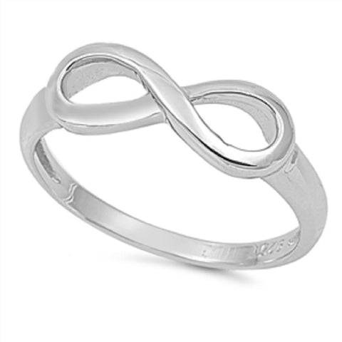 Sterling Silver Ring - - Infinity Sign