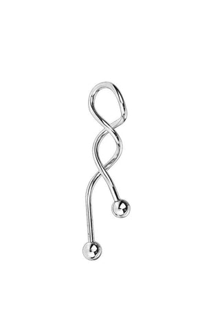Body Accentz Belly Button Ring 316L SURGICAL STEEL TWISTED SPIRAL BARBELL FOR INDUSTRIAL AND Navel