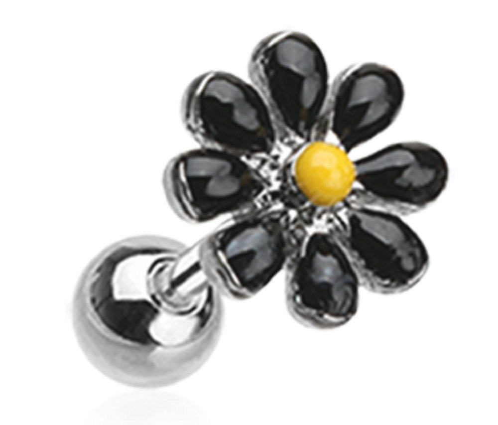 Labret Blossom Daisy Top Monroe Body Jewelry Piercing Lip Chin Tragus 16g 1pc