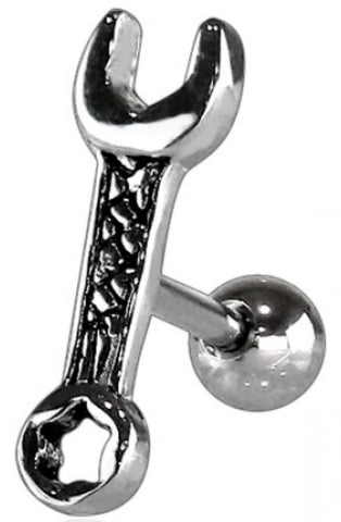 Body Accentz Tragus Cartilage 316L surgical steel Wrench Tools