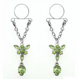 1 Pair Sexy Non Pierced Clip On Fake Nipple Ring Body Jewelry Shield  Butterfly