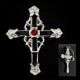 Belly Button Ring Navel Reverse Cross Body Jewelry