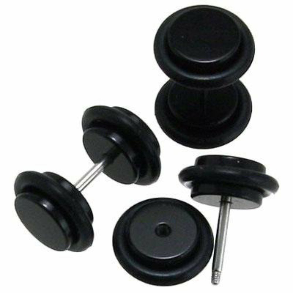 Body Accentz Plugs Earrings Rings Fake Cheater Plug 16 Gauge - Sold as a Pair AP31