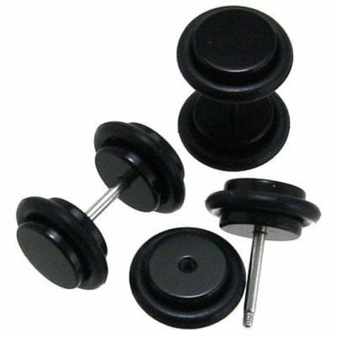 Body Accentz Plugs Earrings Rings Fake Cheater Plug 16 Gauge - Sold as a Pair AP31