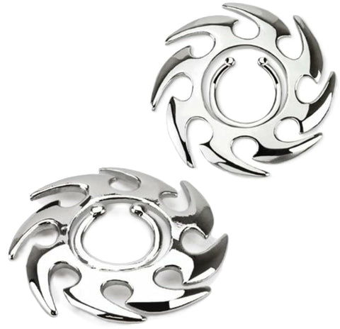 Nipple Rings non pierce pair Non-Piercing Clip On Nipple Ring Tribal Swirl Pair