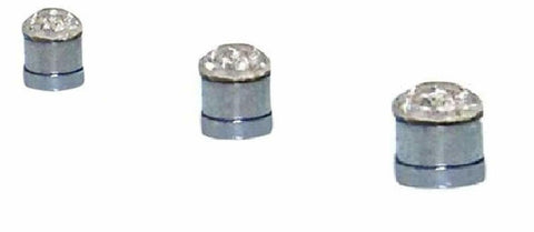 Round CZ Magnetic Stud Nose Rings No Piercing 2mm 3mm 4mm Each Package Earrings