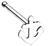 Nose Ring 20g 6mm stud bone 3.5mm Anchor Top 316L Surgical Steel