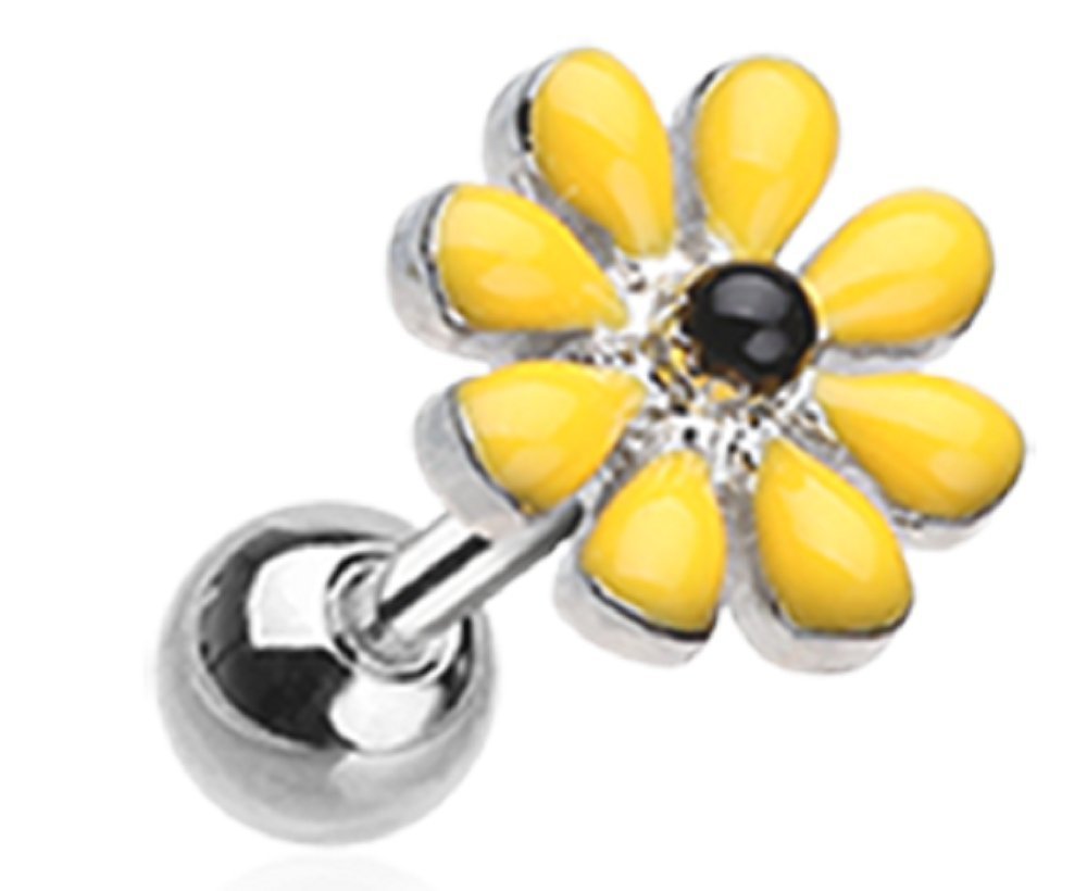 Daisy Top Monroe Body Jewelry Lip Chin Tragus 16g 1pc