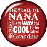 Snap button Domed Nana charm Interchangable Jewelry  18mm