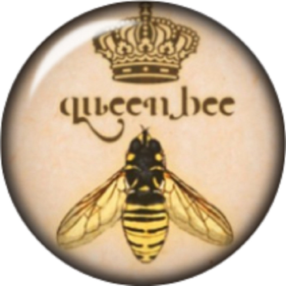 Snap button Queen Bee 18mm charm chunk interchangeable