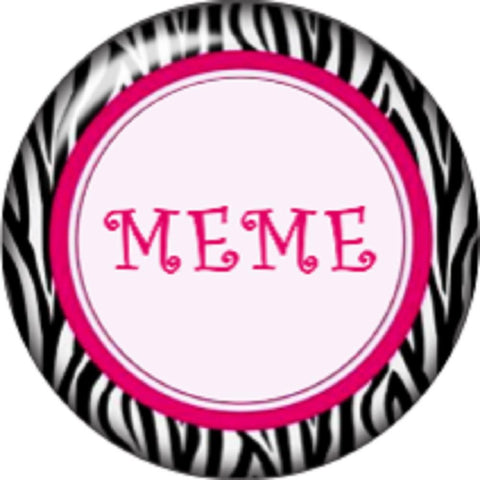 Snap button MEME 12mm charm interchangeable