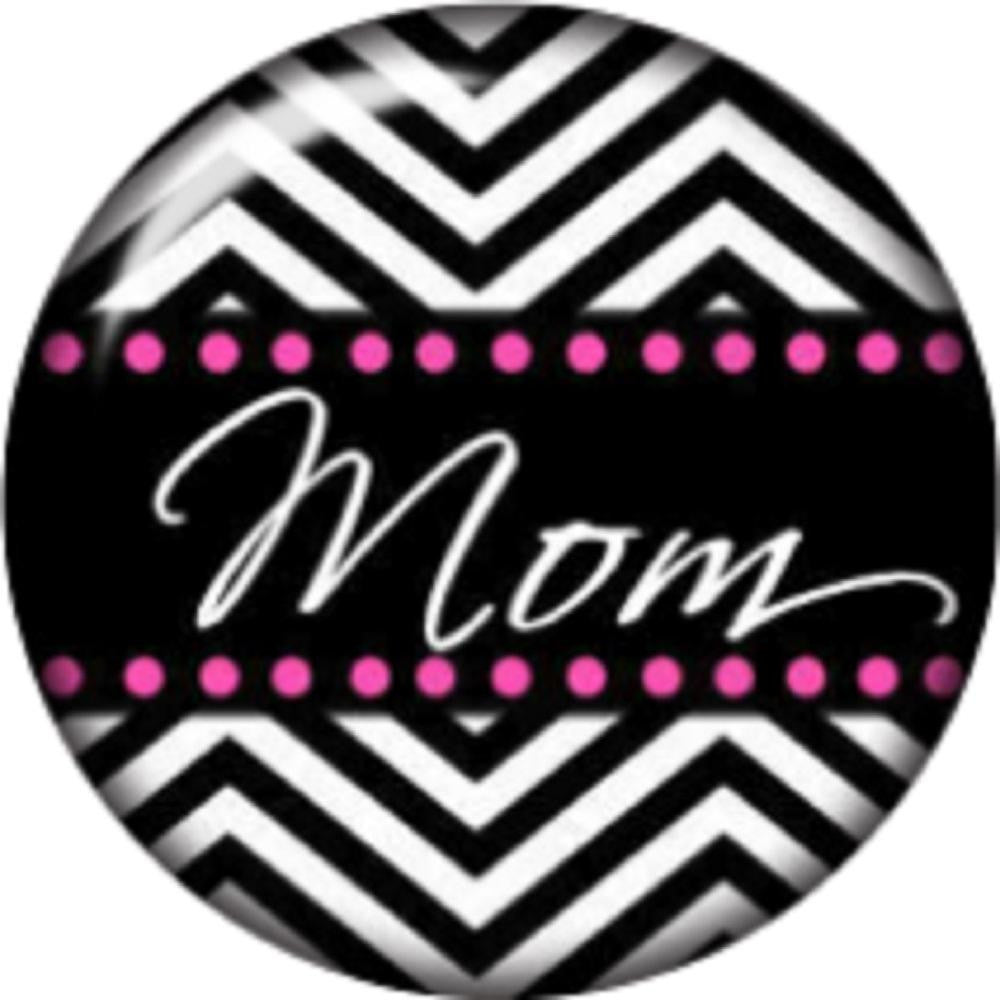 Snap button Mom (Mother) 12mm charm interchangeable