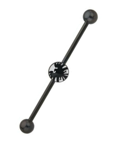 Iron man Star 14g 1 1/2'' Industrial Bar Barbell