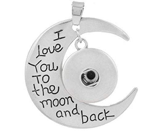 Pendant Moon Interchangeable Ginger Snaps Moon fit for 12mm