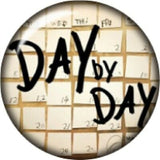 Snap button Day by Day (Calendar) 18mm charm interchangeable