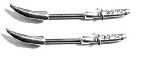 Nipple Ring Sword bar body Jewelry Sold as a pair [Jewelry]