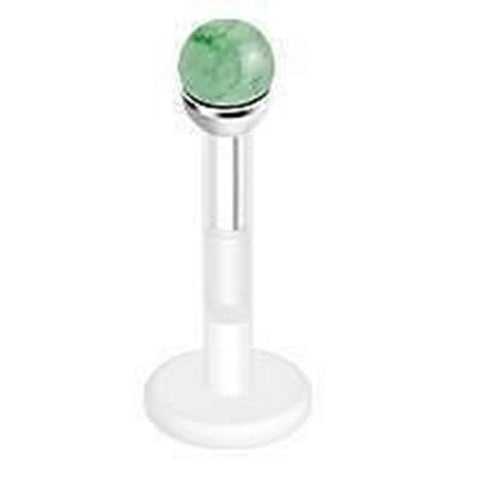 Labret Monroe semi precious stone bio flex 16G 5/16" Shaft Body Accentz&reg; lip