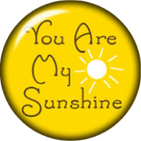 Snap button You are my sunshine sun 18mm charm