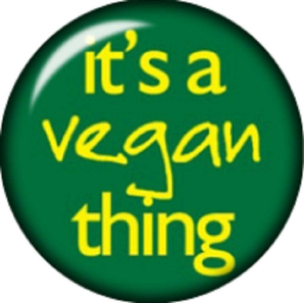 Snap Button It's a Vegan Thing 18mm Charm Chunk Interchangeable