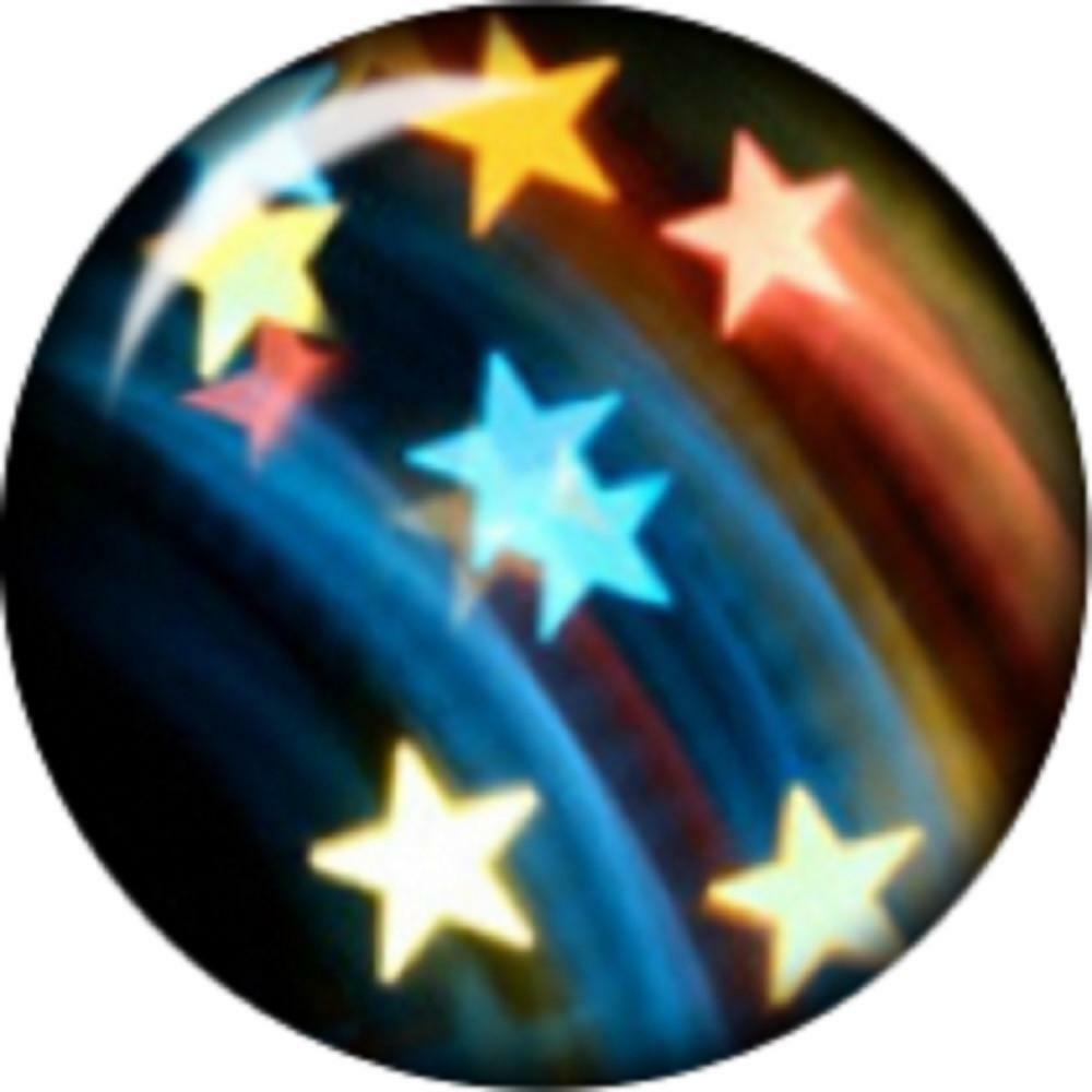 Snap Button Shooting Stars 18mm Charm Chunk Interchangeable