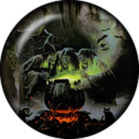 Snap Button Witches Brew Cauldron Pot Halloween 18mm Cabochon