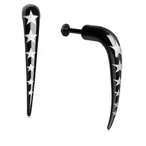 Body Accentz Labret Talon Monroe Anchor 316L Surgical Steel Nail Screw Top 16g 5