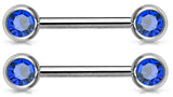 Stainless steel Tongue Barbell Nipple Tongue Straight Barbells Earring Rings