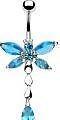 Belly Button Ring Navel Dragonfly Dangle Body Jewelry 14 Gauge [Jewelry]