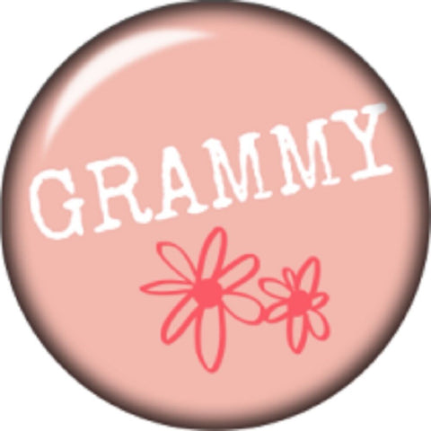 Snap button Grammy 18mm charm chunk interchangeable